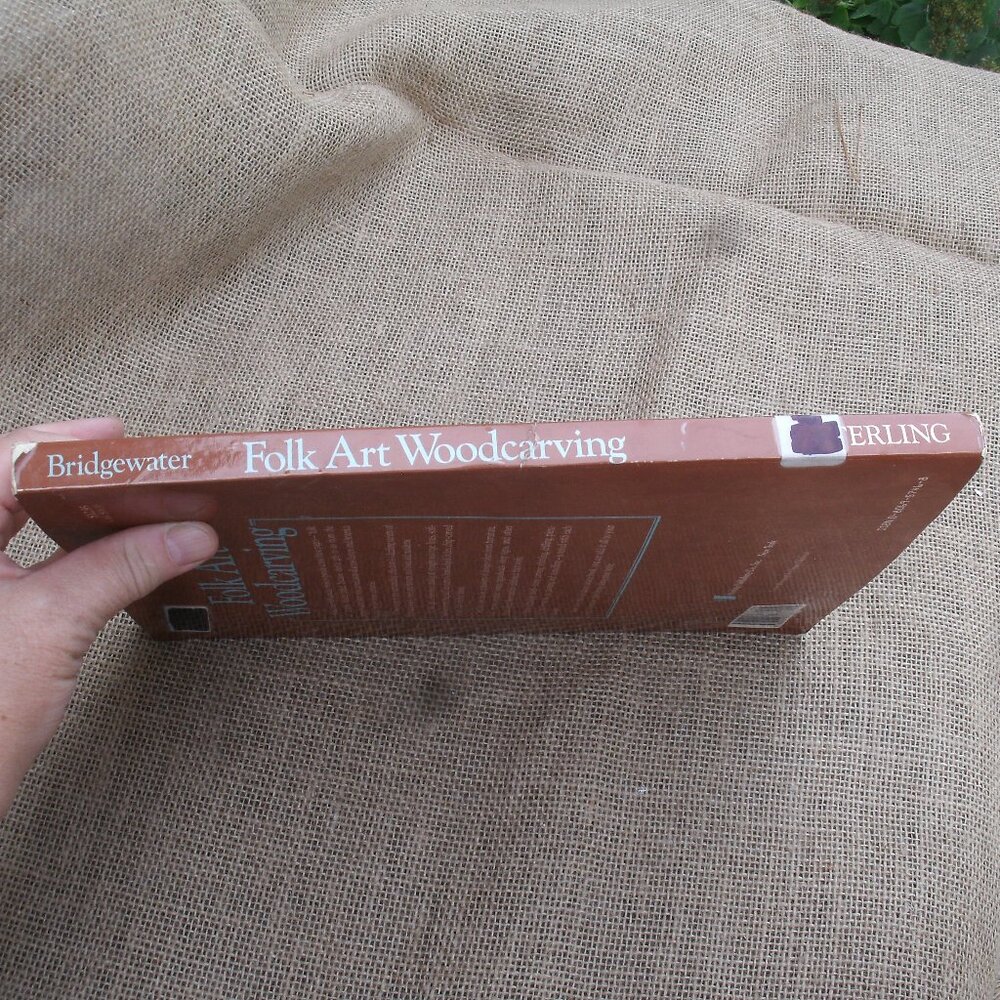 Folk Art Woodcarving 823 Detailed Patterns Book Bridgewater - Picture 6 of 16